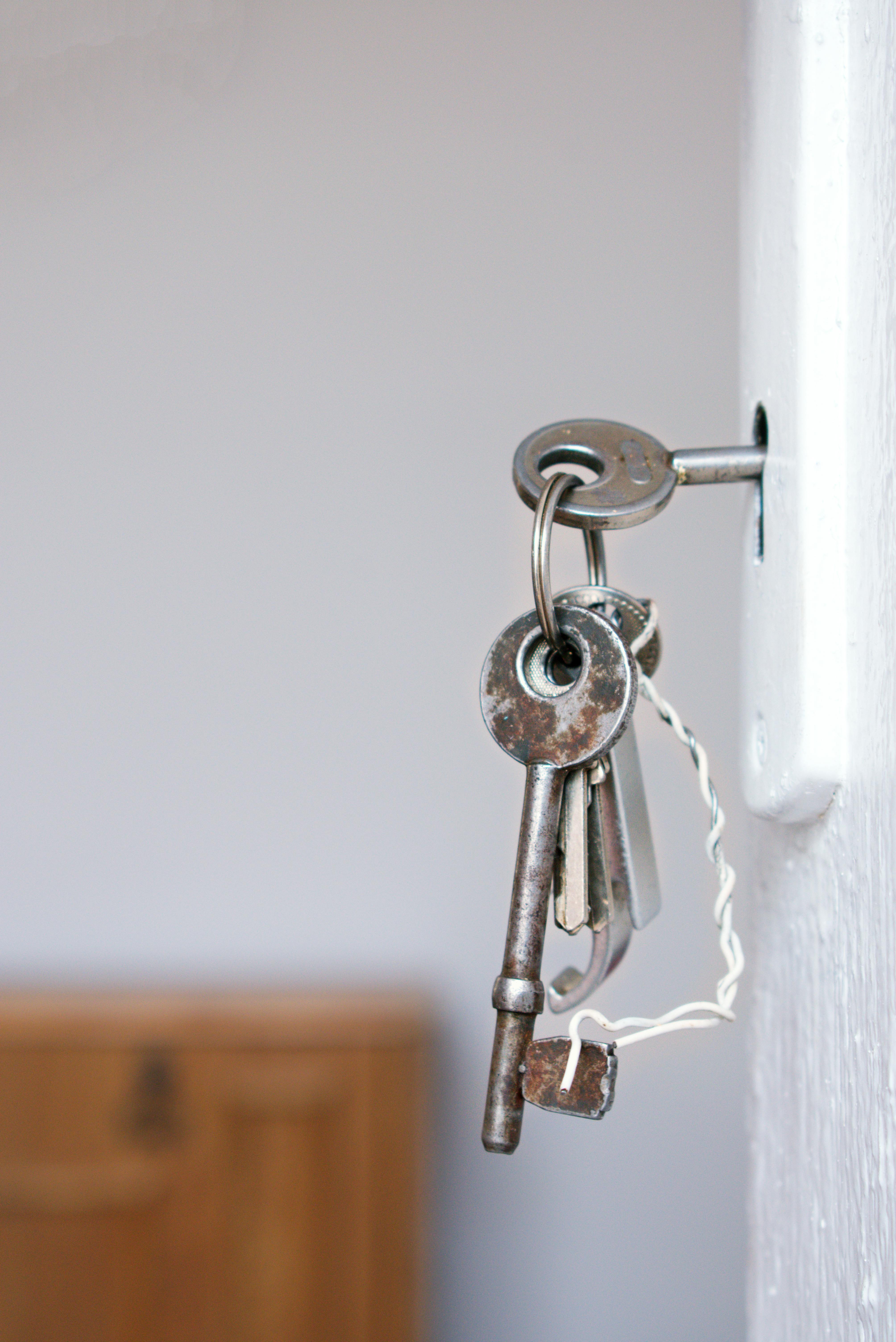 Professional locksmith keys and tools